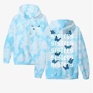 James charles cloud butterfly hoodie Clearance
